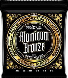 Ernie Ball Aluminium Bronze 12-54 akusztikus gitár húrkészlet