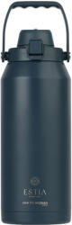 Estia Home Art Lift Bottle Save The Aegean Sticlă Termos Reciclabilă Oțel Inoxidabil Fără BPA 1.8lt Indigo cu Mâner 01-41458 (01-41458)