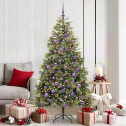 vidaXL Pom de Craciun Artificial cu Ramuri Articulare si Conuri 180 cm GartenMobel Dekor (3395095)