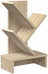 vidaXL Raft de carti în forma de copac cu 3 etaje 30 x 18 x 48 cm GartenMobel Dekor (8012358) Biblioteca