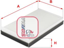 SOFIMA Filtru aer habitaclu / polen SOFIMA S 3250 C (S 3250 C)