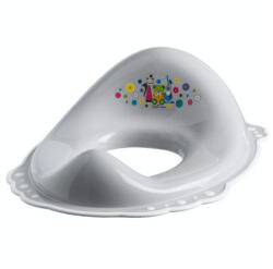 MALTEX WC szűkítő Szürke, színes állatkák, tappancsos - babybear