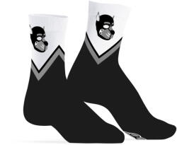 Kinky Puppy Socks Szürke Puppy kapucnis zokni tappancsos mintával pamut 39-45 méret - szexvital