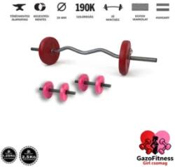 GazoFitness Hardcore Francia Rudas Készlet 15Kg (Girl csomag)