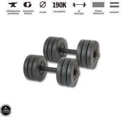 GazoFitness 2x8, 5 Kg Menetes súlyzórúddal