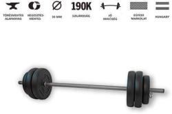 GazoFitness Kétkezes Súlyzó 27Kg