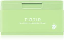 TIRTIR Ampoule Mask Tea Tree Clear mască textilă calmantă pentru pielea problematica 30 buc Masca de fata