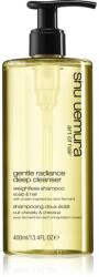 shu uemura Deep Cleanser Gentle Radiance sampon de curatare delicat pentru par frumos si sanatos 400 ml