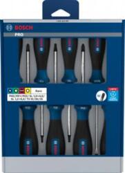 Bosch pro csavarhúzó készlet ph/pz/sl/tx, 8 részes 1600a039pf