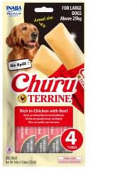 Inaba Foods Inaba Churu Terrine Maxi Dog Recompense cu Pui si Vita, 4 x 54 g