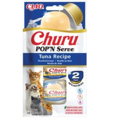 Inaba Foods Ciao Churu Cat Pop'n Serve Reteta cu Ton, 2 x 35 g