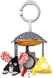 BabyOno Mouse kontrasztos függőjáték 0m+