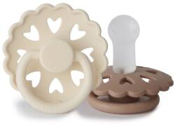 FRIGG Fairytale Round Silicone 2-Pack Size 2 cumi The Ugly Duckling/The Emperors New Clothes 2 db