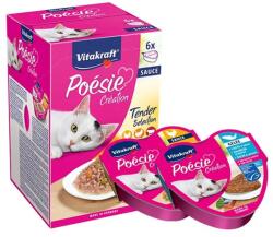 Vitakraft Poésie alutálka Multipack macskaeledel szósszal 6x85 g