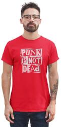 D&B Férfi/Unisex Póló ZN00004 Punk Is Not Dead Piros-Méret 2XL (ZN00004PunkIsNotDeadPiros2XL)
