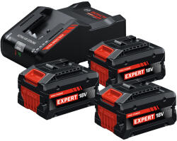 Bosch EXPERT 3 X EXBA18V-80 akku + EXAL18V-160 töltő (Regisztrációval akár extra értékes ajándék is elérhető! ) (0615V0005R)