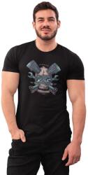 D&B Férfi/Unisex Póló ST00166 Motorcycle Fekete-Méret XL (ST00166MotorcycleBlackXL)