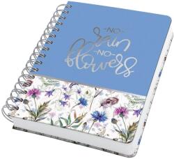 Sigel Misty Meadows spirálfüzet, A5, pontozott, 120 lapos, keményfedeles (JN619)