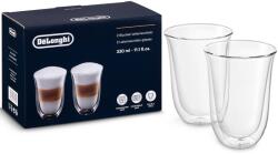 DeLonghi duplafalú Latte macchiato üvegpohár