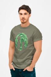 D&B Férfi/Unisex Póló MO00047 RickAndMorty Katonai zöld-Méret 2XL (MO00047RickAndMortyMilitary2XL)