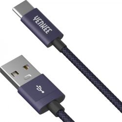 YENKEE YCU 301 kábel USB A 2.0 / USB C (1m) (blue) (45013679) (45013679)