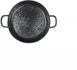 Forged Essentials Serpenyő két fogantyúval, acél, magasság: 75 mm, átmérő: 280 mm