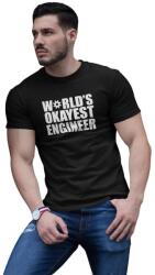 D&B Férfi/Unisex Póló ST00006 Engineer Fekete-Méret XL (ST00006EngineerFeketeXL)