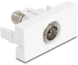 Delock Easy 45 Modul IEC anya - F anya fehér