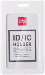 Deli Ecuson vertical silicon pt carduri 54*89mm rama alba Deli - Set 6 (DL8317)