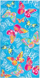 H Hotel Supplier Hotel Supplier Fun in the Sun Butterfly strandtörölköző, 76x152 cm, 100% pamut, Mintás