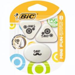 BIC Radiera BIC, Mini Fun, 3 buc/blister 927870