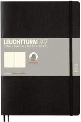 Leuchtturm Caiet b5 velin coperta flexibila negru Leuchtturm (LT349295)