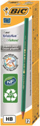 BIC Set 12 creioane grafit HB BIC ECO Evolution 650, fara radiera (BC880311)