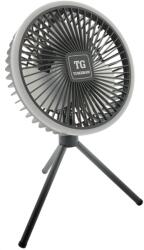 TUNGSRAM Ventilátor és LED lámpa asztali/függő 3 seb. USB-C 17.5x33cm IP20 antracit TG-001 (TG-001)