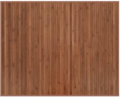 vidaXL négyszögletű barna bambusz szőnyeg 80 x 100 cm 1.2 kg (376902)