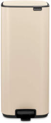 Brabantia Cos de gunoi Brabantia Bo Pedal 1010124, 30 L, Inchidere usoara, Baza antiderapanta, Bej (1010124) Cos de gunoi