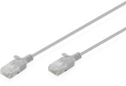 ASSMANN Patch Cord Digitus by Assmann DK-1618-010S, U/UTP, Cat. 6, 1 m, Gray (DK-1618-010S)
