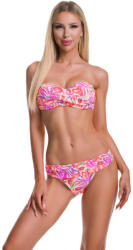  Paloma merevítős cső bikini, pink jungle 906 L