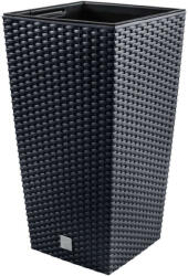 Prosperplast Rato Square DRTS400 antracit virágcserép (ANN-CEN-66362)