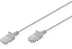 ASSMANN Patch Cord Digitus by Assmann DK-1618-005S, U/UTP, Cat. 6, 0.5 m, Gray (DK-1618-005S)