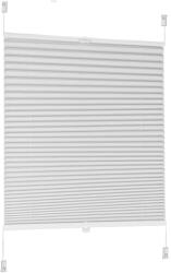 Sekey pleated blinds without drilling Klemmfix blinds, tensioned translucent sun protection window blind, 60 x 100 cm, white non-woven fabric - BL-A114 (B0G2Y2C5FK)