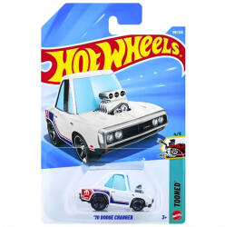 Mattel Hot Wheels: '70 Dodge Charger fehér kisautó 1/64 - Mattel (5785/JJK26)