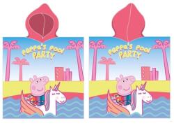 Faro Peppa Pig, prosop tip poncho, 50x100 cm