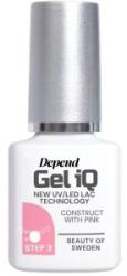 Depend Oja Gel Depend IQ UV/LED, Construct With Pink, 5 ml (COR-COR1022077MF)