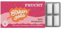 Birkengold Guma de Mestecat, Vegana, cu Xylitol si Fructe, 12 Bucati, Birkengold