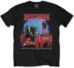 Rush Moving Pictures Tour Тениска с къс ръкав Black M (RUSHTEE08MB02)