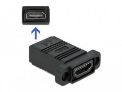 Delock System 45 HDMI töltő egyenes (81307) - pepita