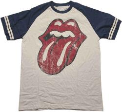 The Rolling Stones Lick (Raglan) Natural & Navy Blue XL Риза (RSRL201MNATN04)