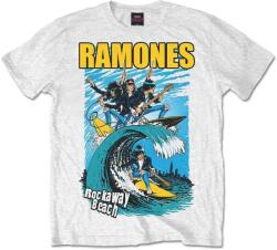 Ramones Rockaway Beach White XL Риза (<![CDATA[RATS15MW04]]>)