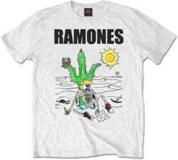 Ramones Loco Live White L Риза (RATS33MW03)